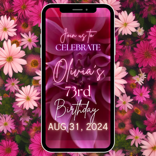 Floral Invites